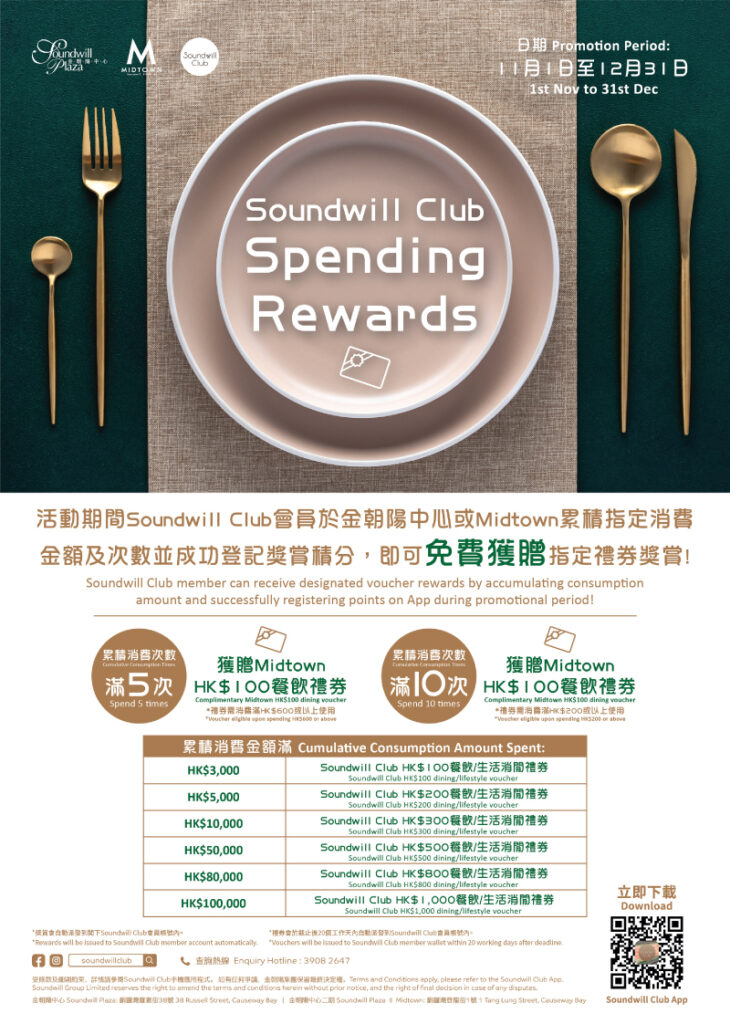 Soundwill Club Spending Rewards